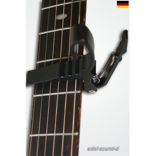 Kapodaster Capodaster Kapo Capo Akustik- E-Gitarre  Westerngitarre silber 3XPick